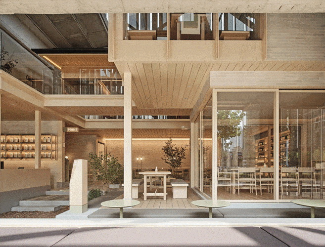 BIM建筑|依地新生的朴素之诗:观点蔬房 / TRIOSTUDIO 三厘社 BIM建筑|依地新生的朴素之诗:观点蔬房 / TRIOSTUDIO 三厘社