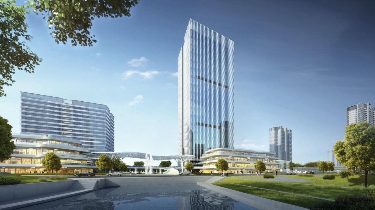 BIM建筑|高铁新城商务新地标·芯光大厦 / 简和建筑 BIM建筑|高铁新城商务新地标·芯光大厦 / 简和建筑