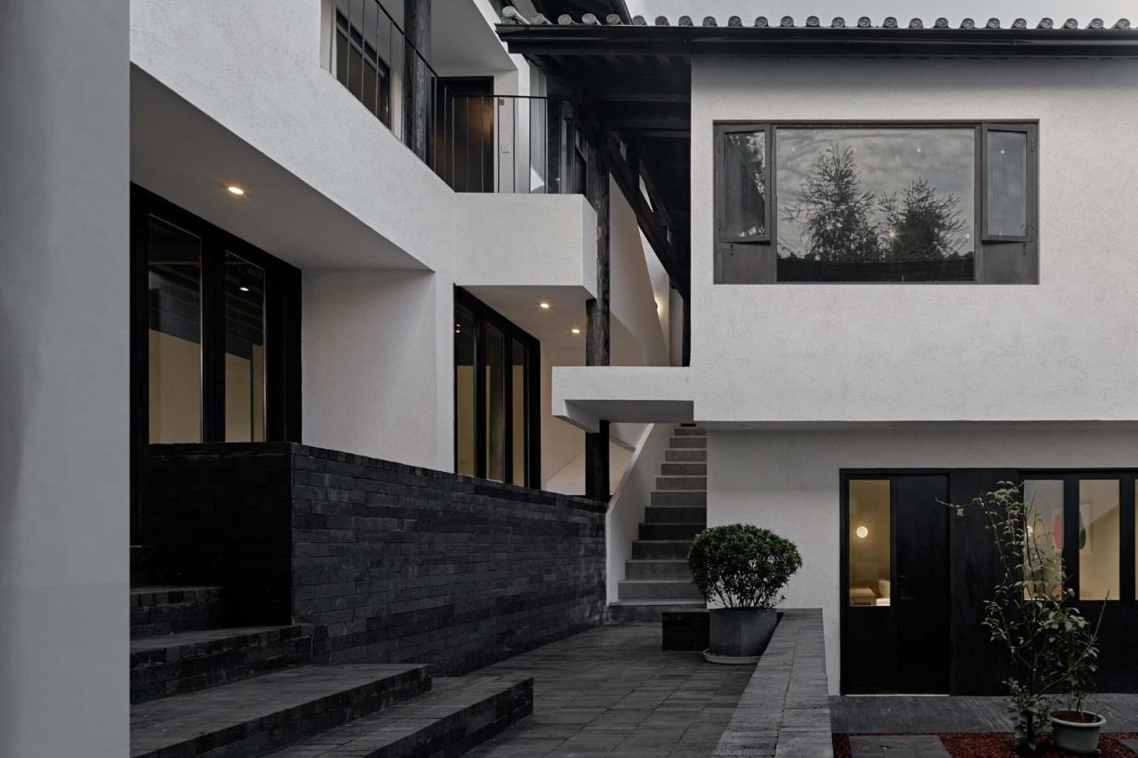 BIM建筑|腾冲叁柒廿壹院子 / 亼建筑 BIM建筑|腾冲叁柒廿壹院子 / 亼建筑