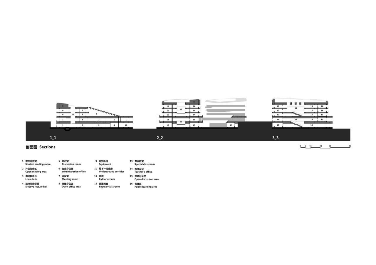 BIM建筑|清华大学附属中学广华学校 / 北京市建筑设计研究院 BIM建筑|清华大学附属中学广华学校 / 北京市建筑设计研究院