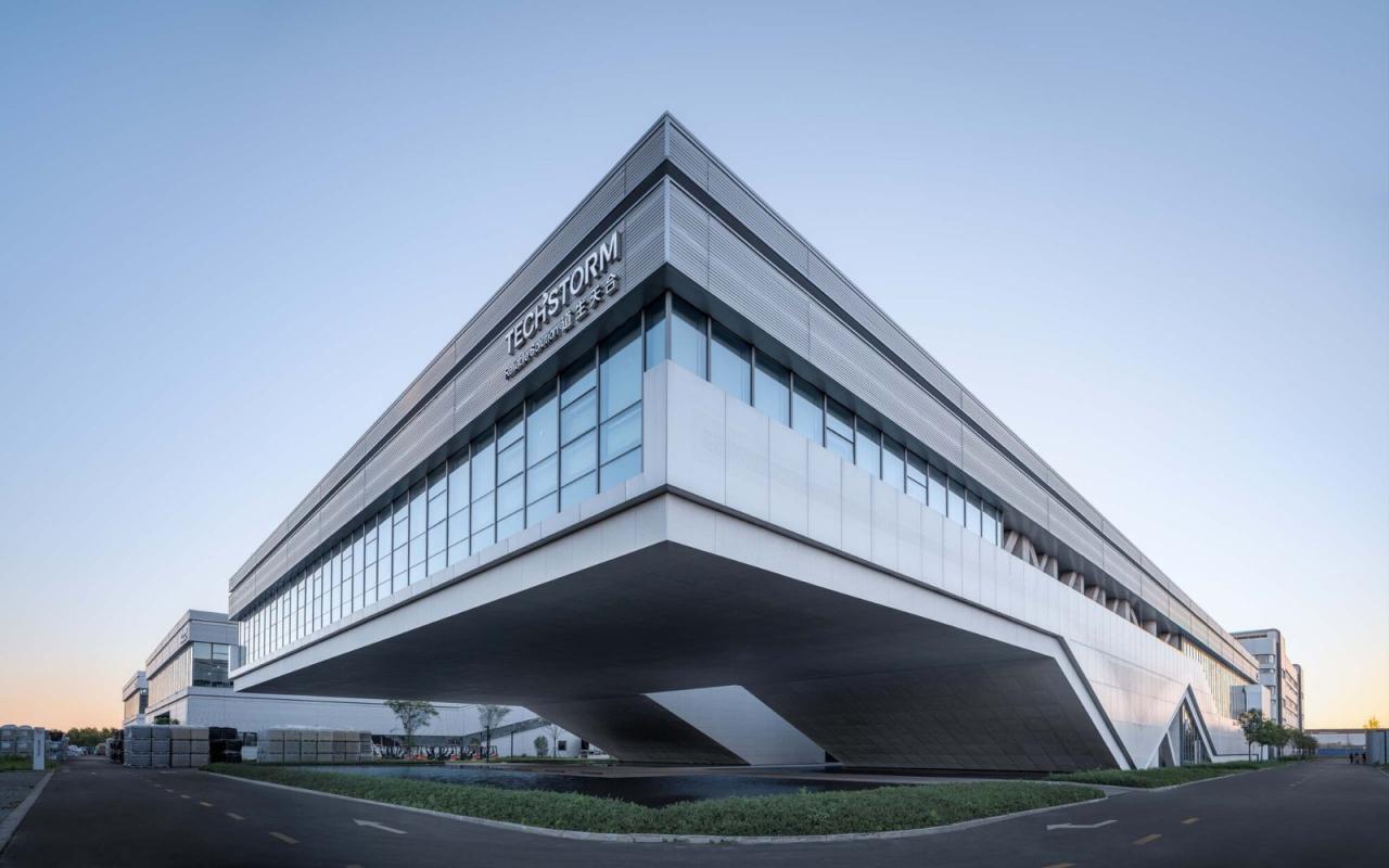 BIM建筑|道生天合上海临港总部园区 / 杜兹设计 BIM建筑|道生天合上海临港总部园区 / 杜兹设计