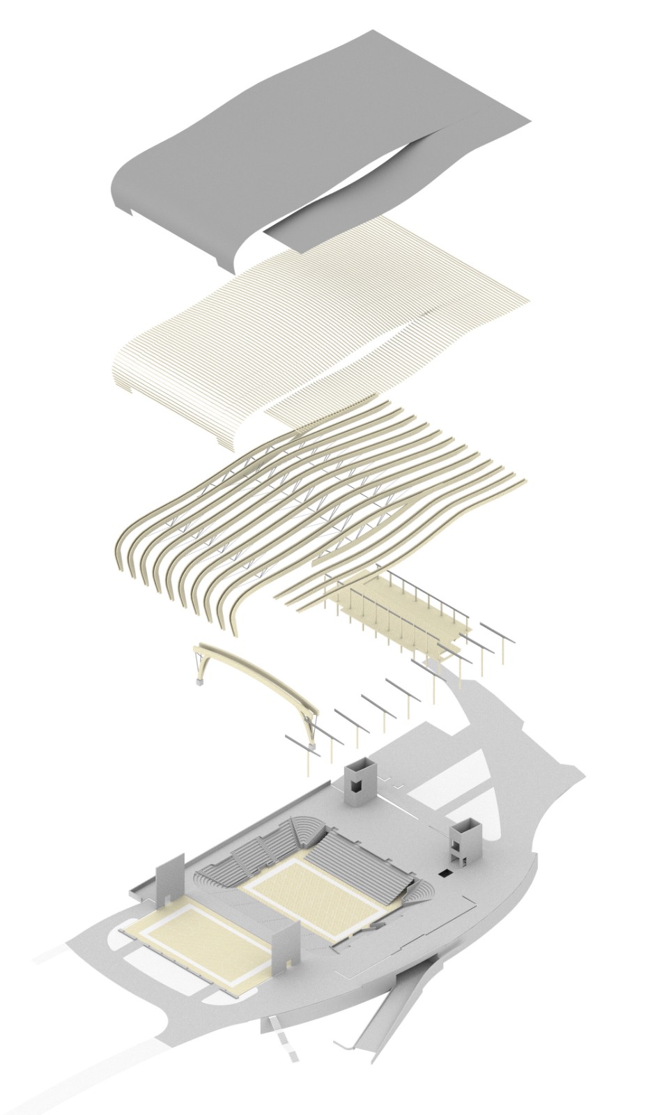 BIM建筑|爱达荷大学中央信用合作社体育馆 / Opsis Architecture BIM建筑|爱达荷大学中央信用合作社体育馆 / Opsis Architecture