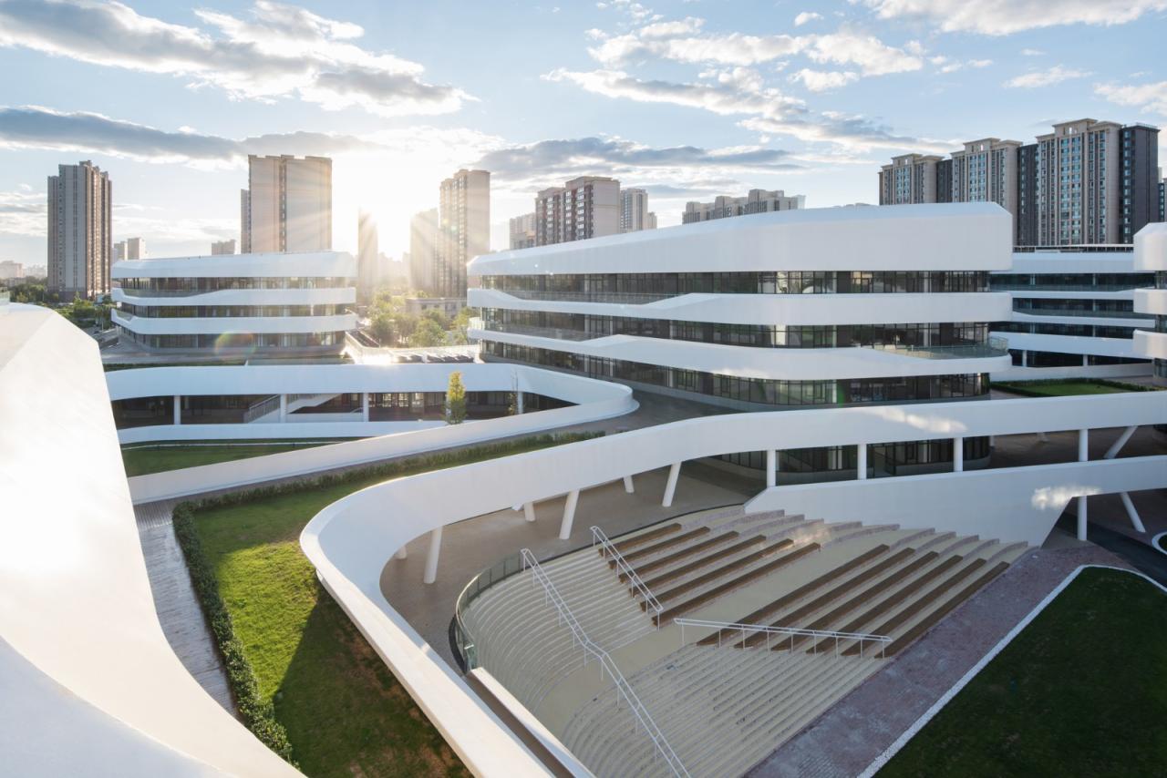 BIM建筑|清华大学附属中学广华学校 / 北京市建筑设计研究院 BIM建筑|清华大学附属中学广华学校 / 北京市建筑设计研究院