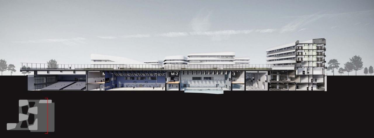 BIM建筑|清华大学附属中学广华学校 / 北京市建筑设计研究院 BIM建筑|清华大学附属中学广华学校 / 北京市建筑设计研究院