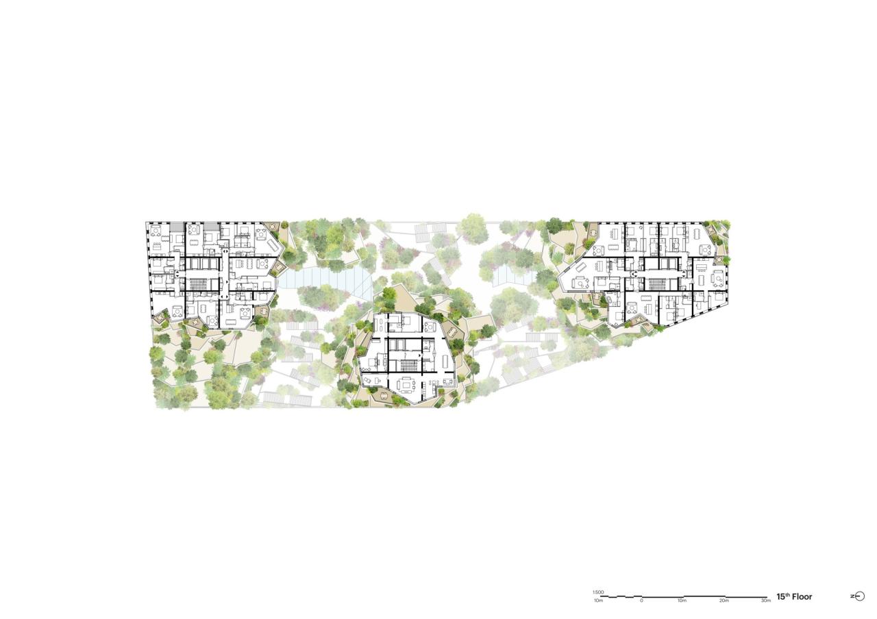 BIM建筑|“山谷”塔楼群 / MVRDV BIM建筑|“山谷”塔楼群 / MVRDV