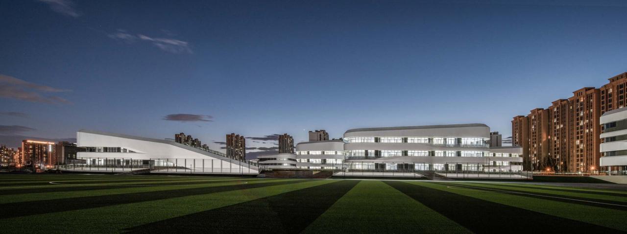 BIM建筑|清华大学附属中学广华学校 / 北京市建筑设计研究院 BIM建筑|清华大学附属中学广华学校 / 北京市建筑设计研究院