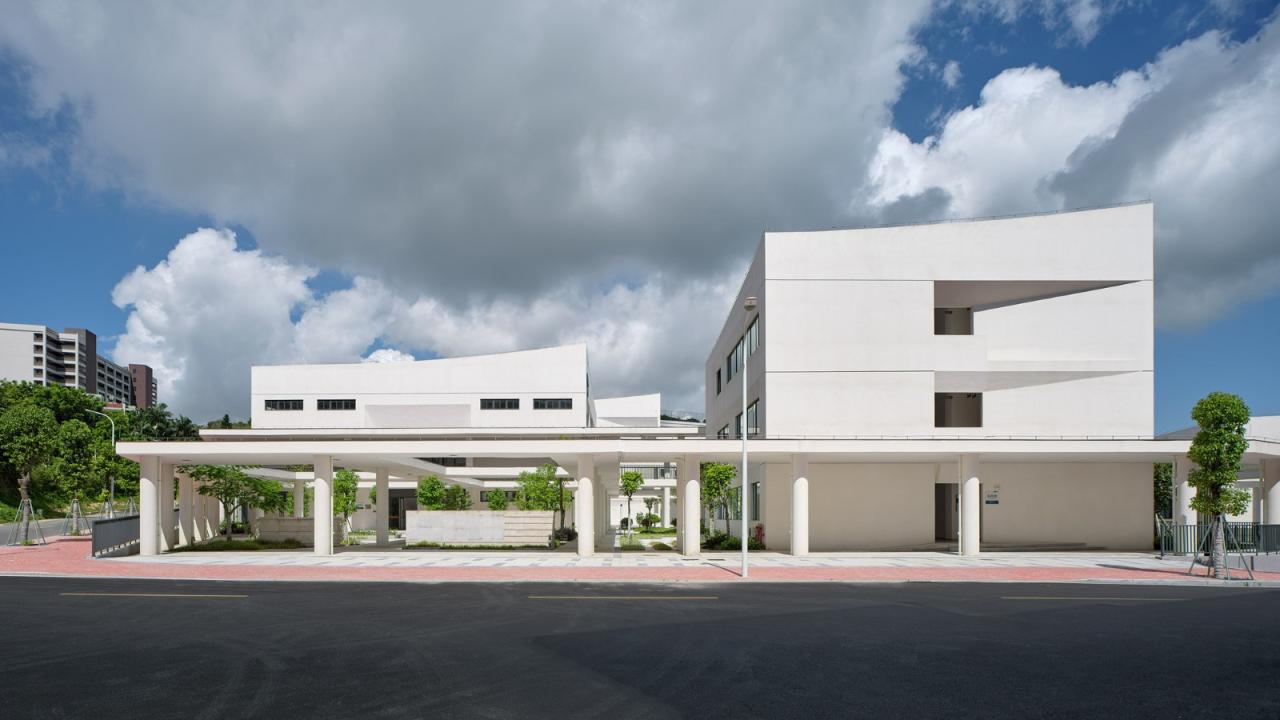 BIM建筑|汕头幼师职业教育学校 / 立木设计 BIM建筑|汕头幼师职业教育学校 / 立木设计