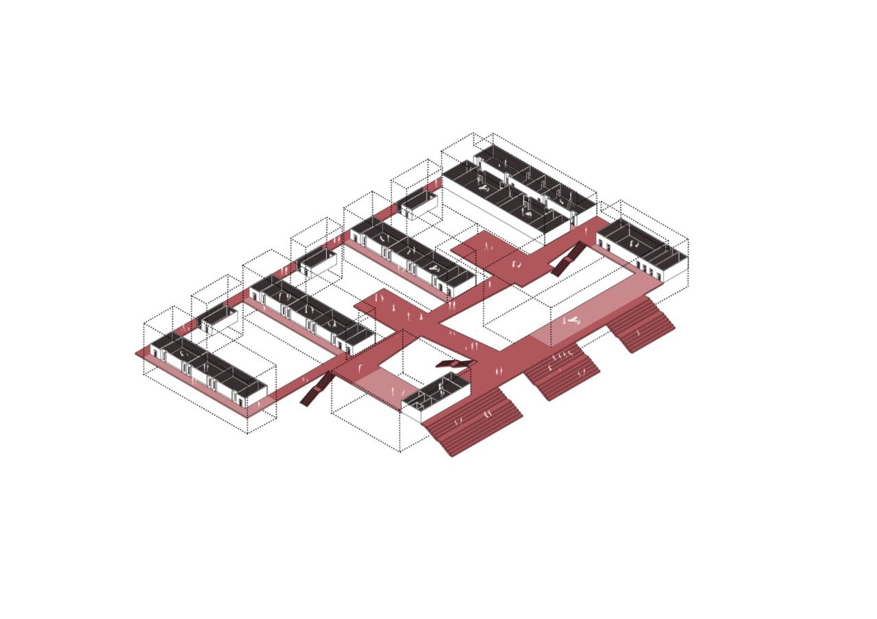 BIM建筑|郑州航空港第八安置区配套中学暨郑州第130中学 / 上海联创设计集团 BIM建筑|郑州航空港第八安置区配套中学暨郑州第130中学 / 上海联创设计集团