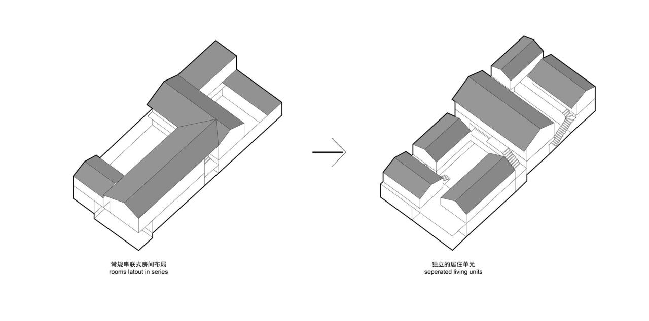 BIM建筑|腾冲叁柒廿壹院子 / 亼建筑 BIM建筑|腾冲叁柒廿壹院子 / 亼建筑