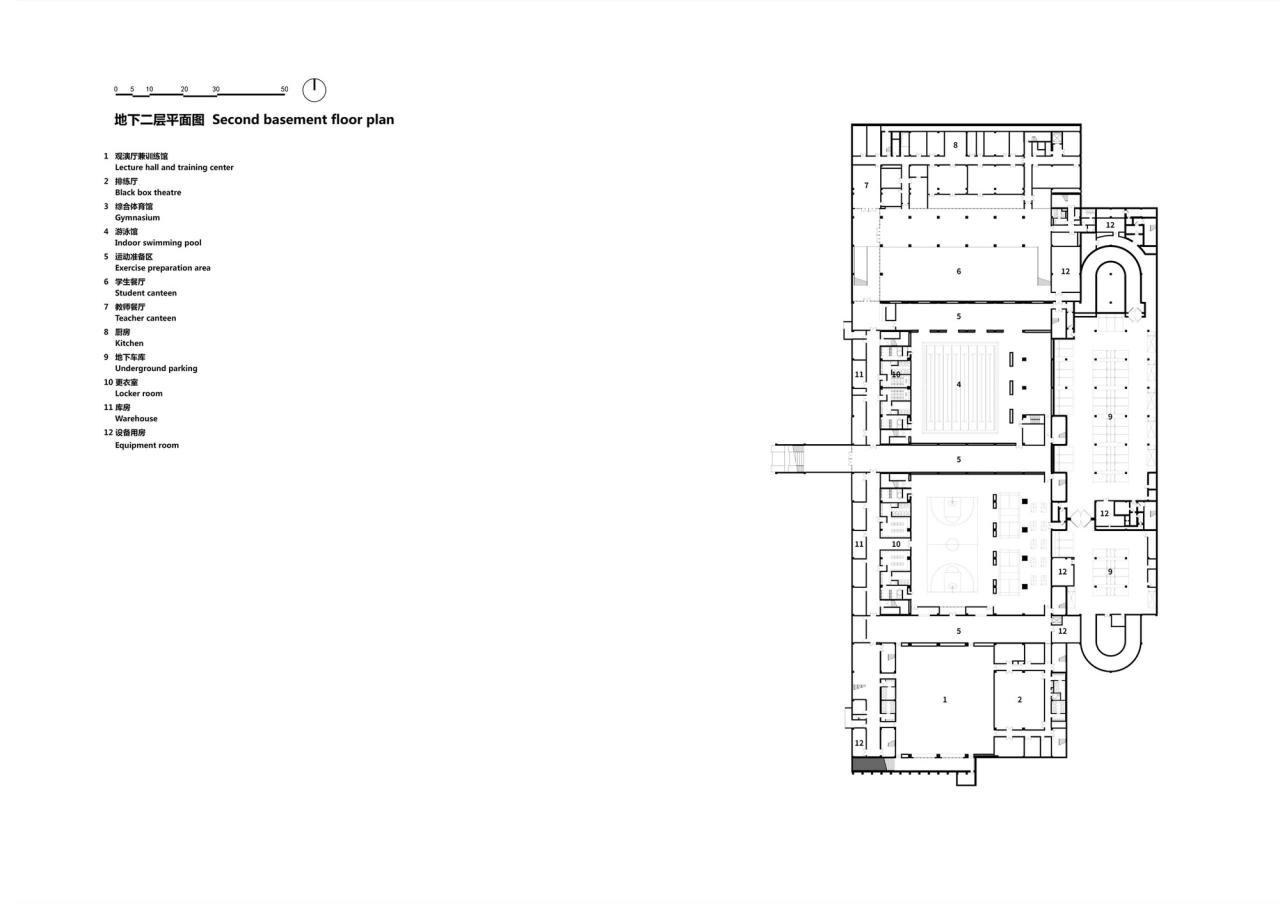 BIM建筑|清华大学附属中学广华学校 / 北京市建筑设计研究院 BIM建筑|清华大学附属中学广华学校 / 北京市建筑设计研究院