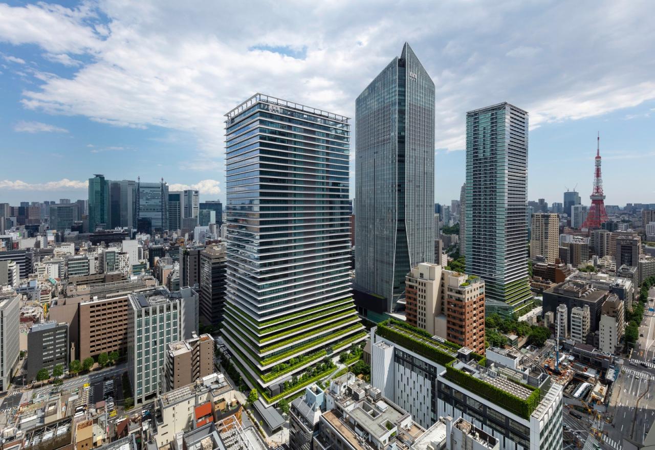 BIM建筑|东京最高区,虎之门之丘 / ingenhoven architects BIM建筑|东京最高区,虎之门之丘 / ingenhoven architects