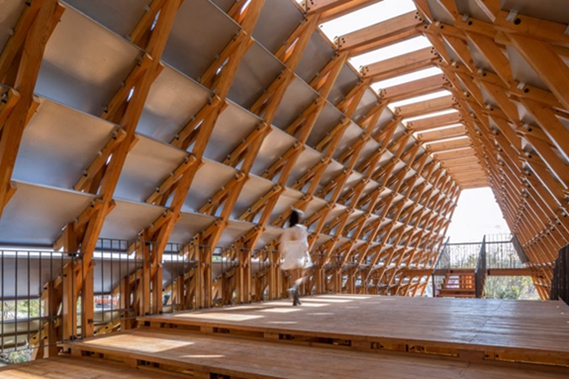 BIM建筑|罗工作室在中国水乡完成复杂的木桥 BIM建筑|罗工作室在中国水乡完成复杂的木桥