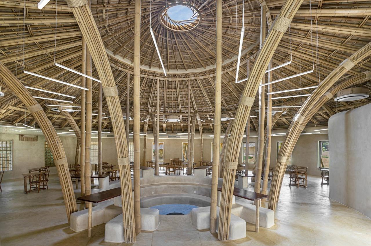 BIM建筑|竹结构建筑,Panyaden 中学图书馆 / Chiangmai Life Architects BIM建筑|竹结构建筑,Panyaden 中学图书馆 / Chiangmai Life Architects