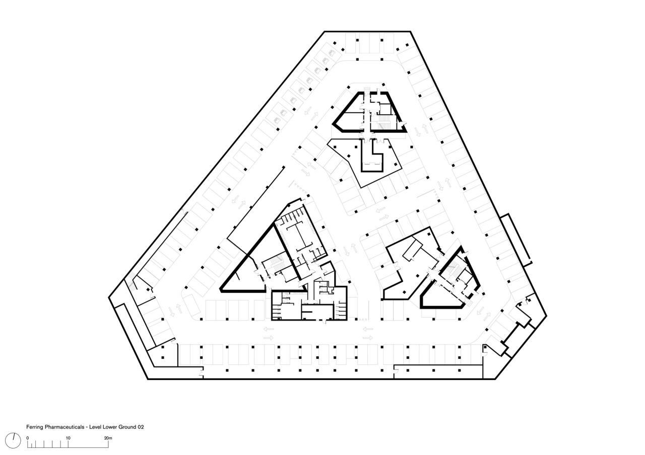 BIM建筑|辉凌制药总部 / Foster + Partners BIM建筑|辉凌制药总部 / Foster + Partners