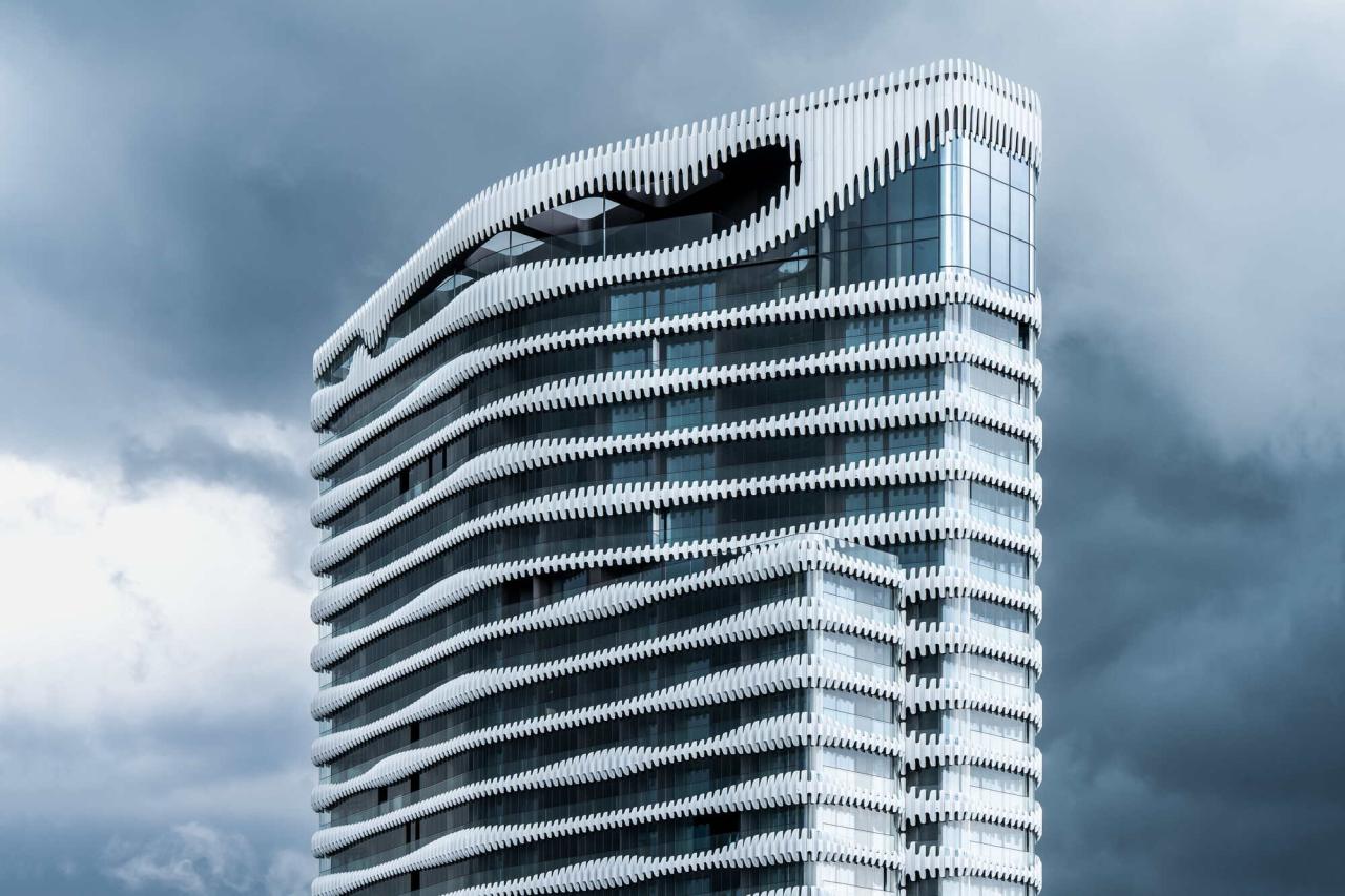 BIM建筑|RKM740“拉链” 塔楼 / J. Mayer H. Architects BIM建筑|RKM740“拉链” 塔楼 / J. Mayer H. Architects