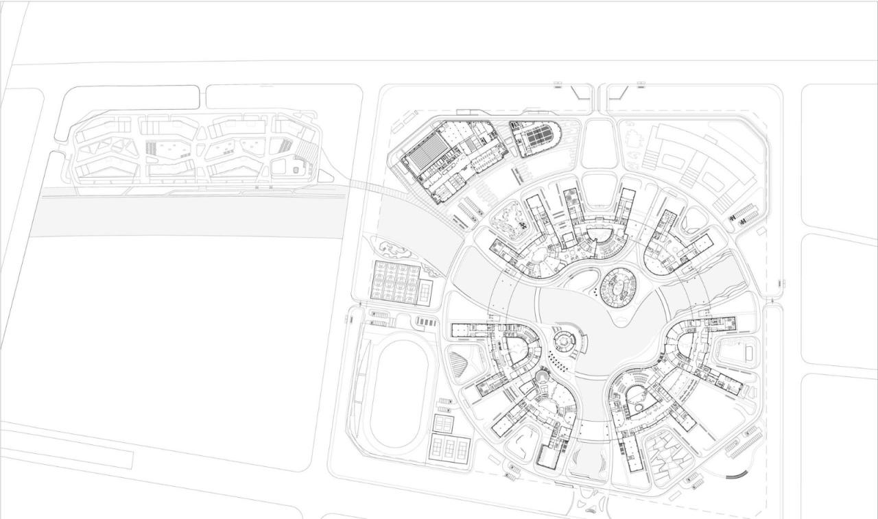 BIM建筑|西交利物浦大学太仓校区 / HPP Architects BIM建筑|西交利物浦大学太仓校区 / HPP Architects
