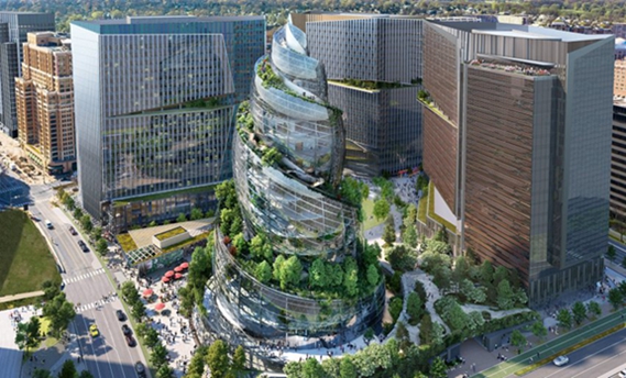 BIM建筑|螺旋形亚马逊总部开工建设 BIM建筑|螺旋形亚马逊总部开工建设