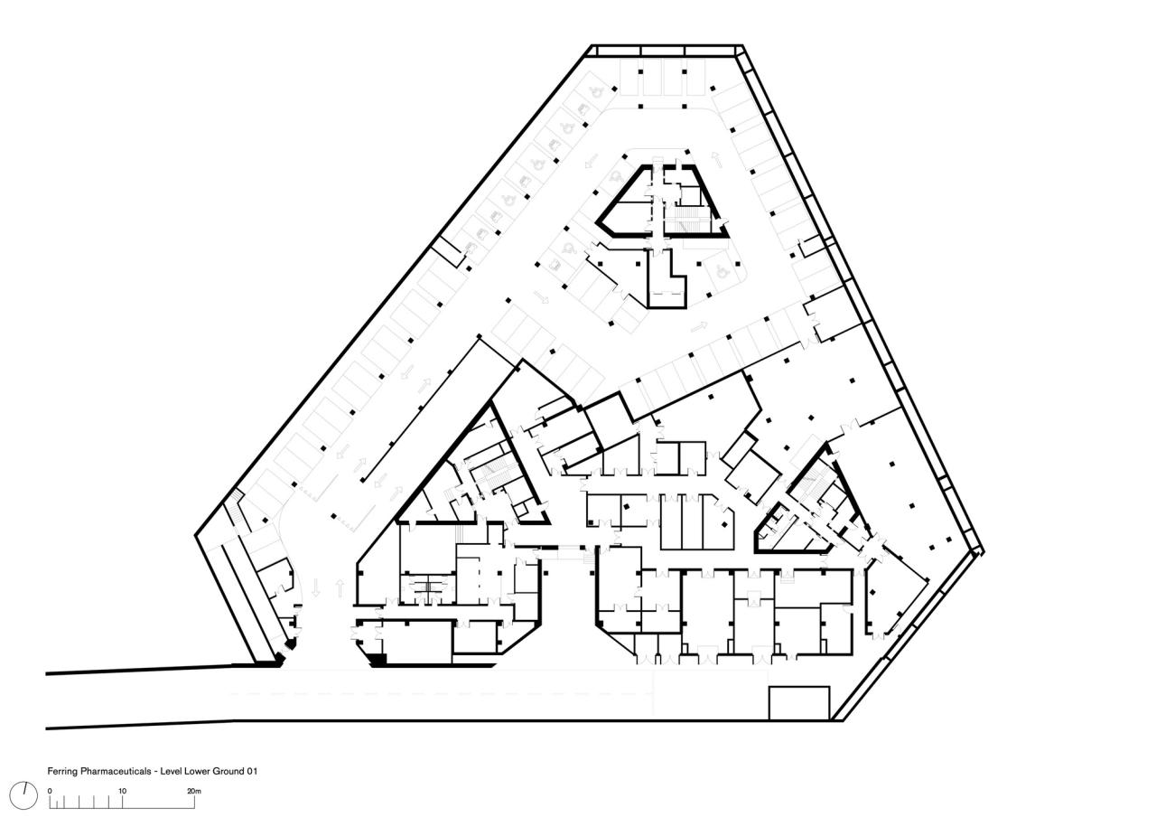 BIM建筑|辉凌制药总部 / Foster + Partners BIM建筑|辉凌制药总部 / Foster + Partners