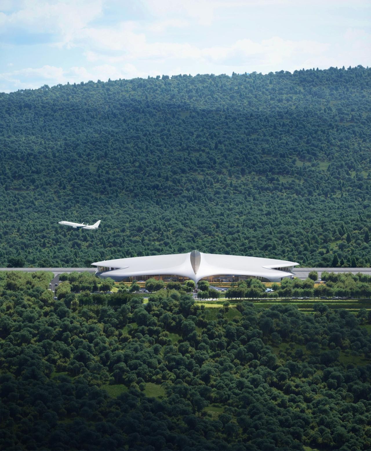 BIM建筑|“山中飞鸟”:浙江丽水机场设计 / 马岩松MAD BIM建筑|“山中飞鸟”:浙江丽水机场设计 / 马岩松MAD