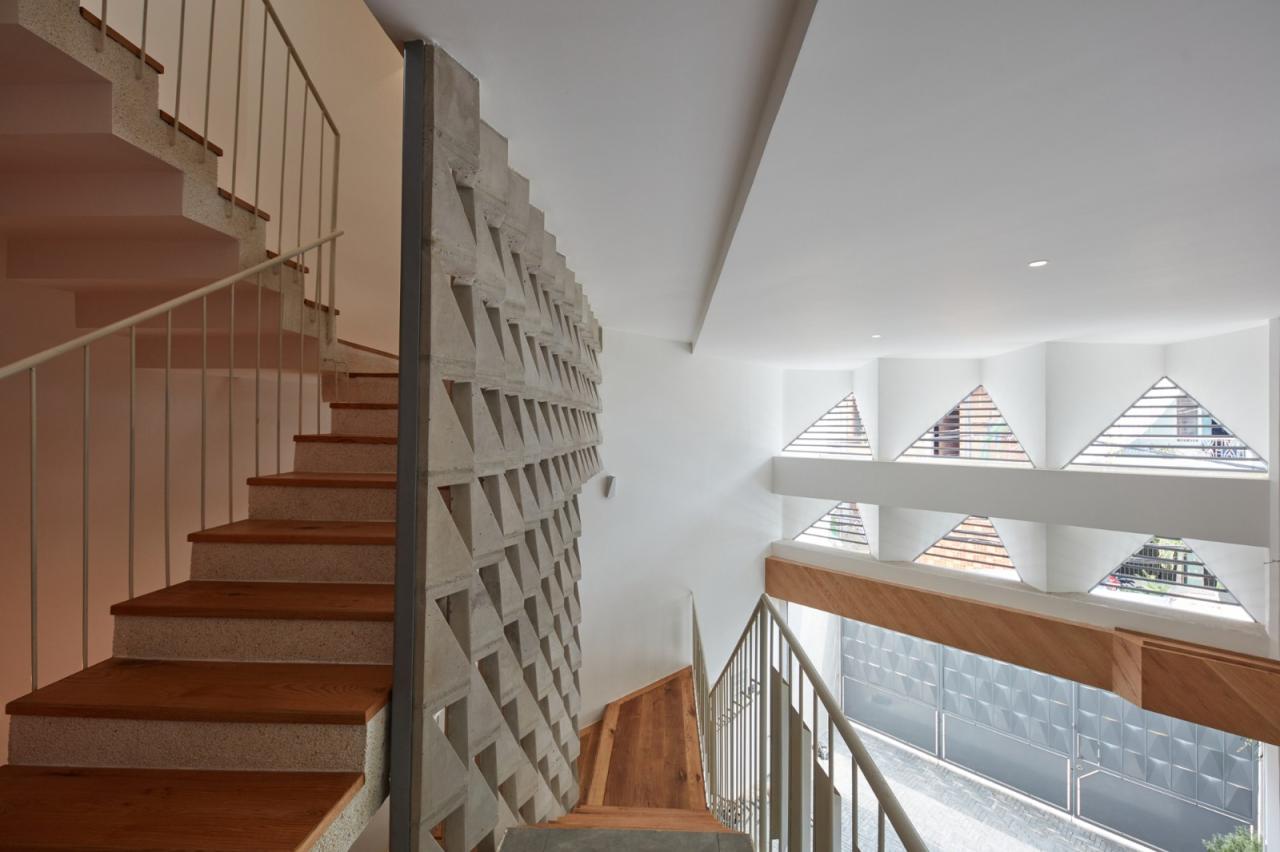 BIM建筑|三角形之家 / Khuon Studio BIM建筑|三角形之家 / Khuon Studio