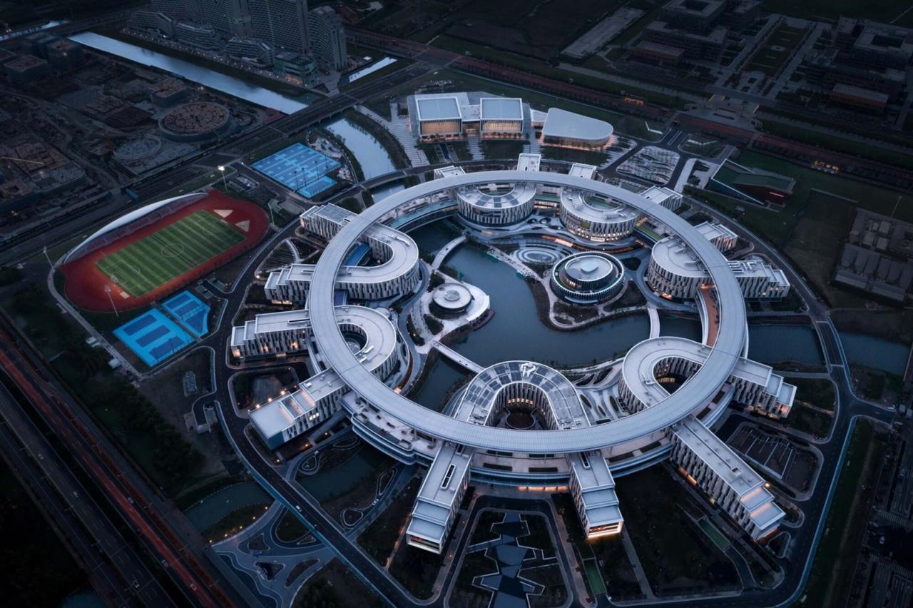 BIM建筑|西交利物浦大学太仓校区 / HPP Architects BIM建筑|西交利物浦大学太仓校区 / HPP Architects