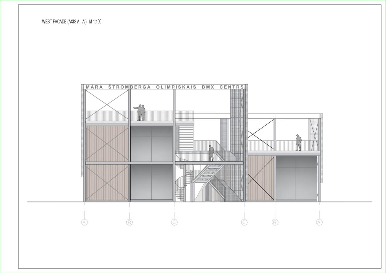 BIM建筑|奥运冠军 Maris Strombergs 的 BMX 赛道 / Balta Istaba BIM建筑|奥运冠军 Maris Strombergs 的 BMX 赛道 / Balta Istaba