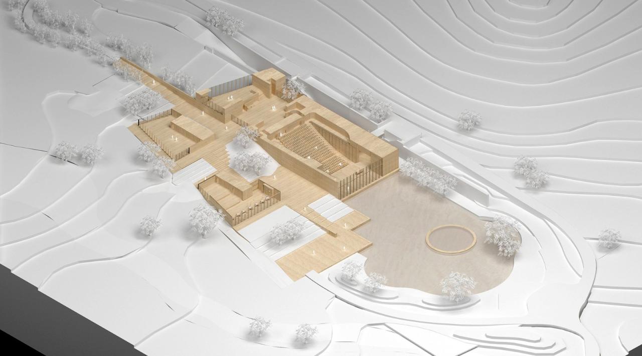 BIM建筑|雅达剧院:山林与舞台 / goa大象设计 BIM建筑|雅达剧院:山林与舞台 / goa大象设计