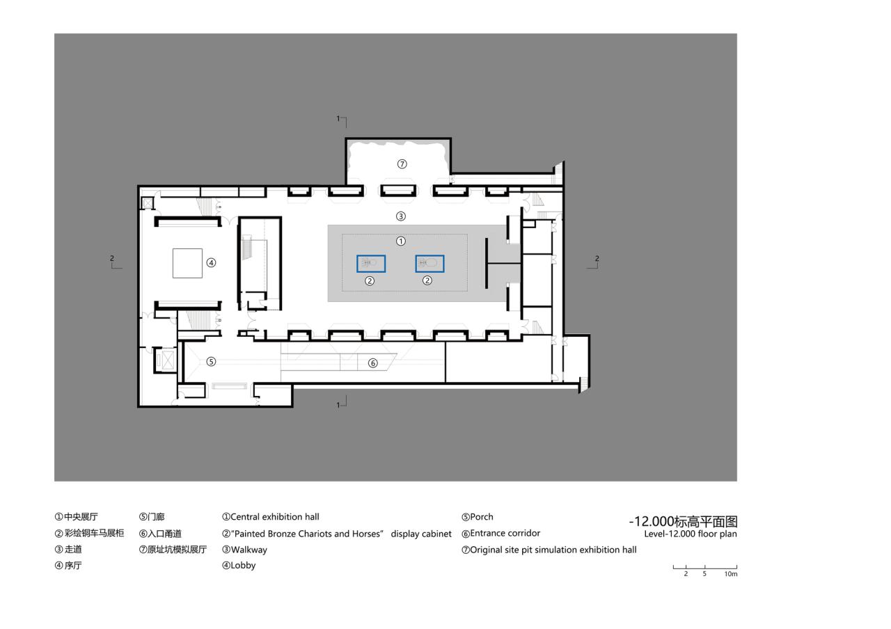 BIM建筑|西安秦始皇帝陵博物院铜车马博物馆 / 止境设计工作室 BIM建筑|西安秦始皇帝陵博物院铜车马博物馆 / 止境设计工作室