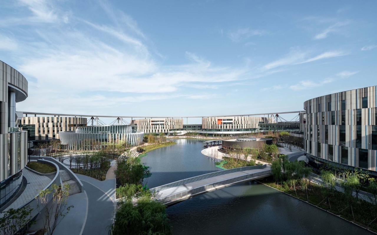 BIM建筑|西交利物浦大学太仓校区 / HPP Architects BIM建筑|西交利物浦大学太仓校区 / HPP Architects
