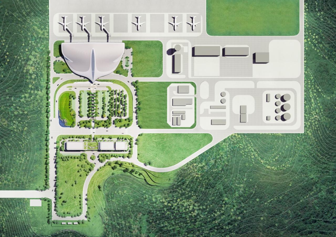 BIM建筑|“山中飞鸟”:浙江丽水机场设计 / 马岩松MAD BIM建筑|“山中飞鸟”:浙江丽水机场设计 / 马岩松MAD