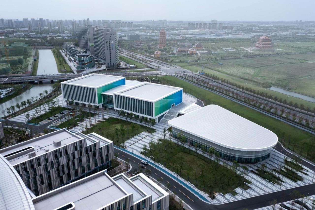 BIM建筑|西交利物浦大学太仓校区 / HPP Architects BIM建筑|西交利物浦大学太仓校区 / HPP Architects