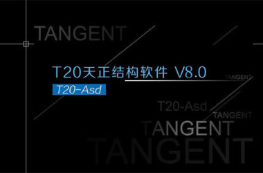 天正结构T20V8.0正式版,含安装注册激活图文教程,支持CAD2010-2022-BIM建筑网