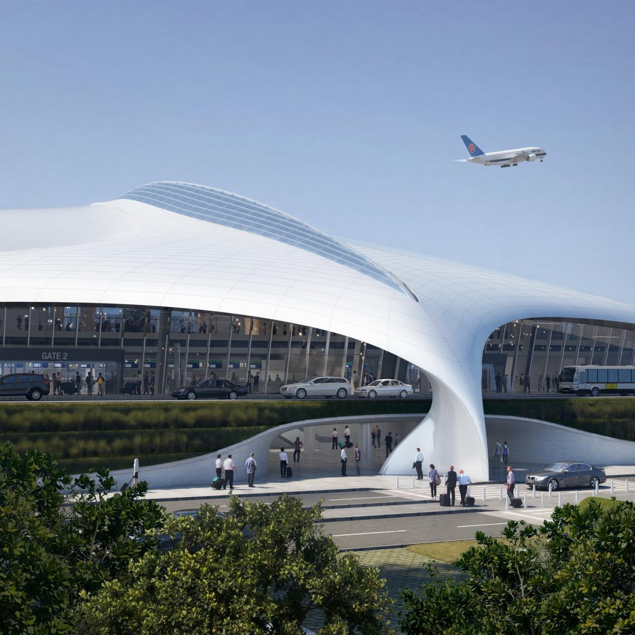 BIM建筑|“山中飞鸟”:浙江丽水机场设计 / 马岩松MAD BIM建筑|“山中飞鸟”:浙江丽水机场设计 / 马岩松MAD
