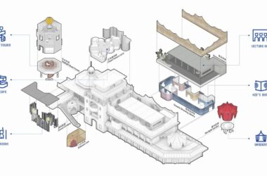 BIM建筑|房间里的万物:作为童话的朵云书院米罗店 / Wutopia Lab-BIM建筑网