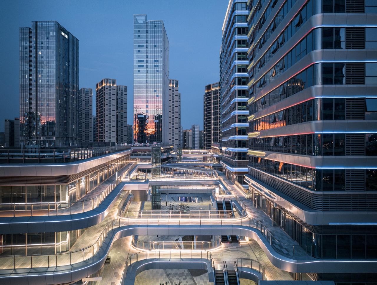 BIM建筑|Moc芯光里·苏州高铁新城复合商业街区 / 简和建筑 BIM建筑|Moc芯光里·苏州高铁新城复合商业街区 / 简和建筑