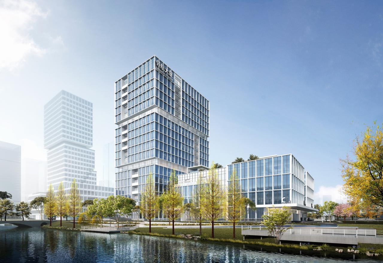 BIM建筑|常州高铁新城领航大厦 / 简和建筑 BIM建筑|常州高铁新城领航大厦 / 简和建筑