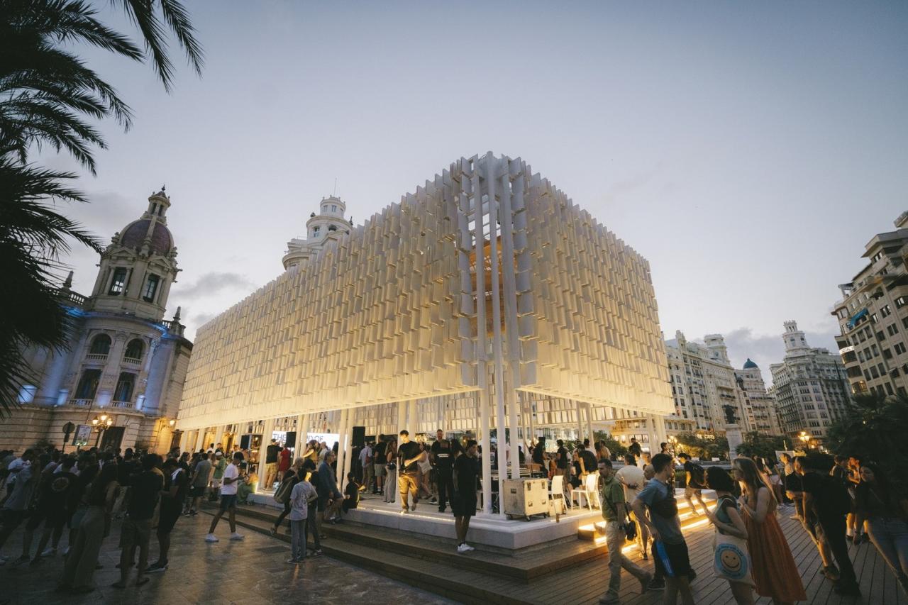 BIM建筑|可拆卸陶瓷结构,瓦伦西亚集市场馆 / Miguel Arraiz + Arqueha BIM建筑|可拆卸陶瓷结构,瓦伦西亚集市场馆 / Miguel Arraiz + Arqueha