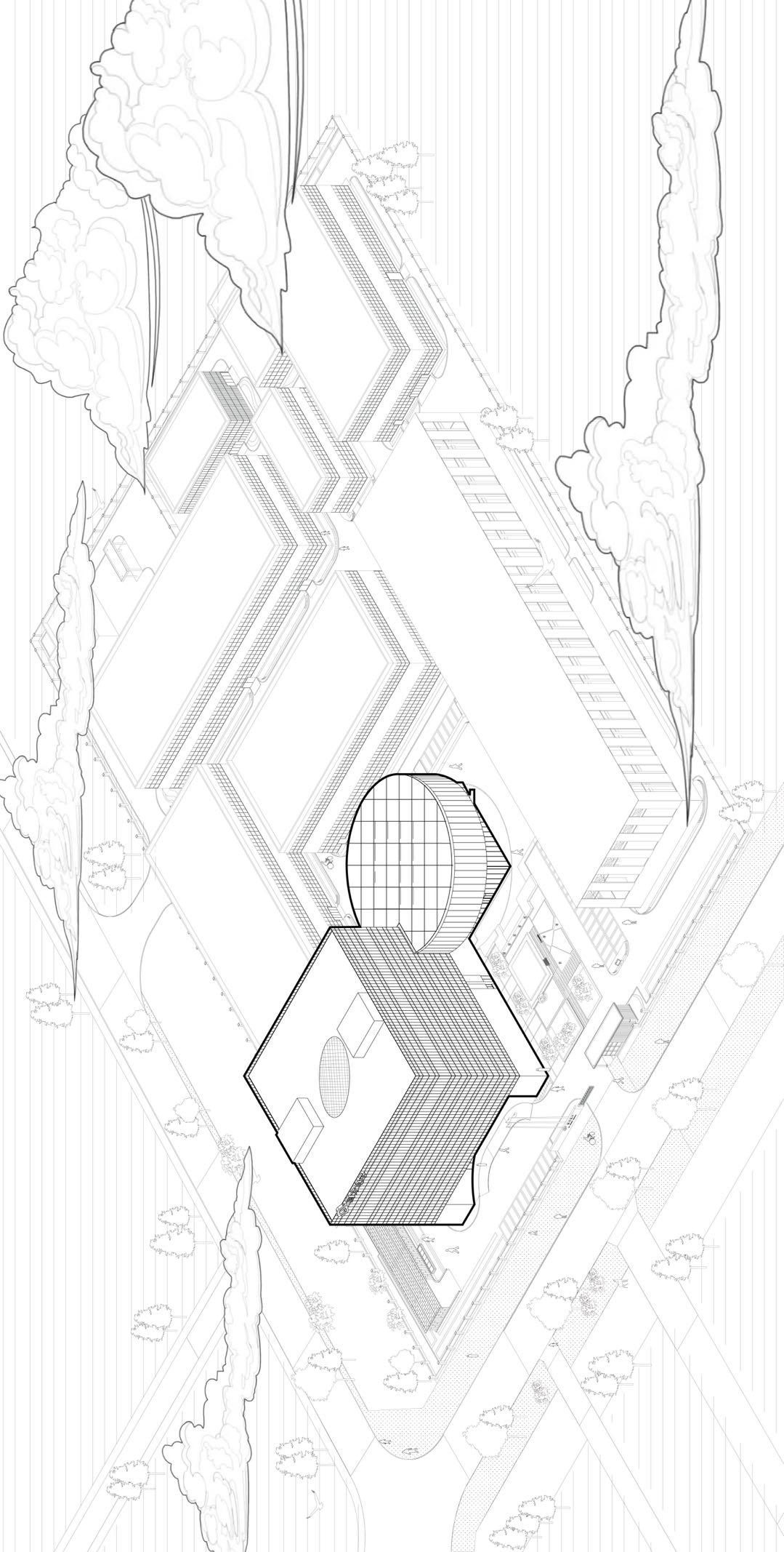 BIM建筑|国方电子研发中心 / 平介设计,苏州大学建筑学院 BIM建筑|国方电子研发中心 / 平介设计,苏州大学建筑学院