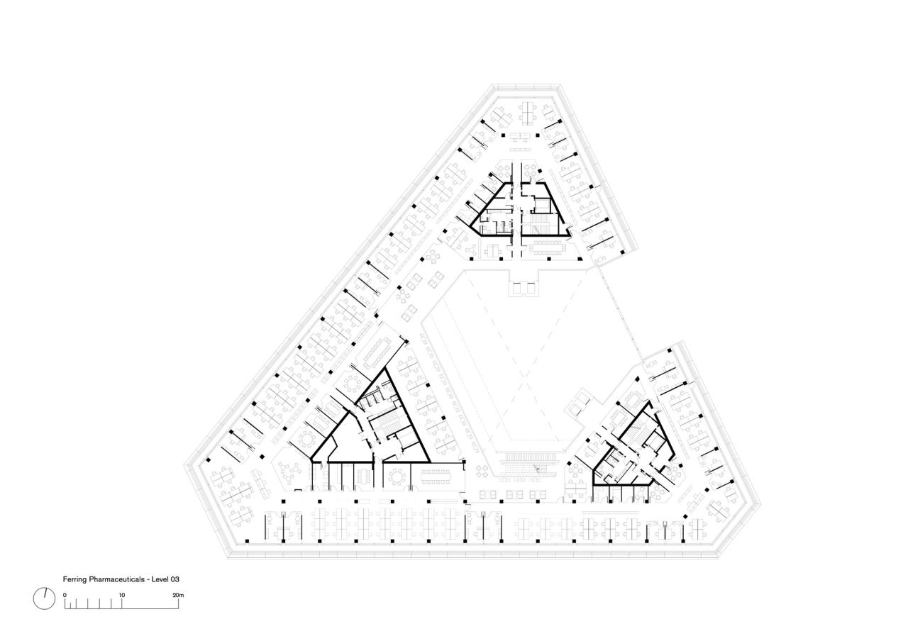 BIM建筑|辉凌制药总部 / Foster + Partners BIM建筑|辉凌制药总部 / Foster + Partners