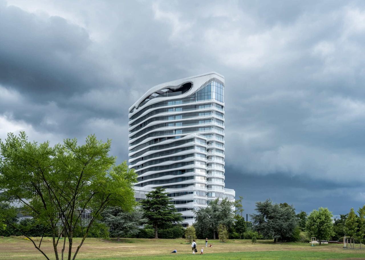 BIM建筑|RKM740“拉链” 塔楼 / J. Mayer H. Architects BIM建筑|RKM740“拉链” 塔楼 / J. Mayer H. Architects