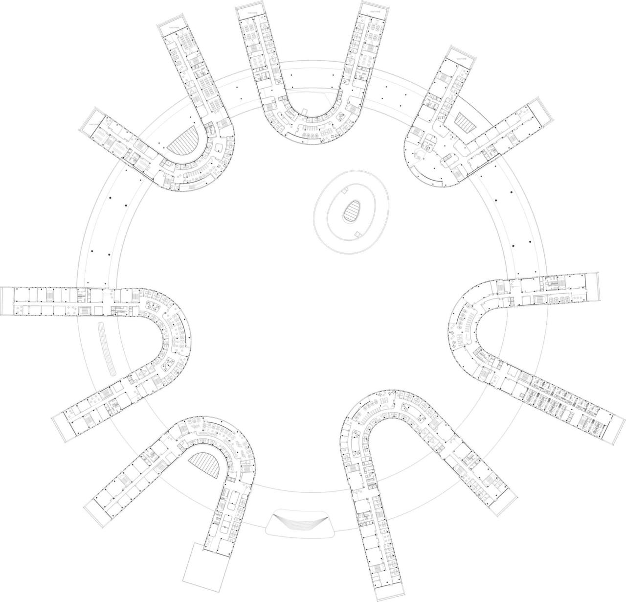 BIM建筑|西交利物浦大学太仓校区 / HPP Architects BIM建筑|西交利物浦大学太仓校区 / HPP Architects