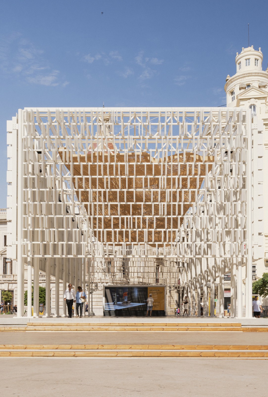 BIM建筑|可拆卸陶瓷结构,瓦伦西亚集市场馆 / Miguel Arraiz + Arqueha BIM建筑|可拆卸陶瓷结构,瓦伦西亚集市场馆 / Miguel Arraiz + Arqueha