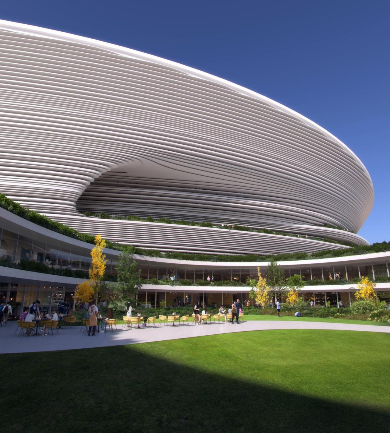 BIM建筑|层层百叶,扎哈事务所赢‘杭州未来科技文化中心国际体育中心’ BIM建筑|层层百叶,扎哈事务所赢‘杭州未来科技文化中心国际体育中心’