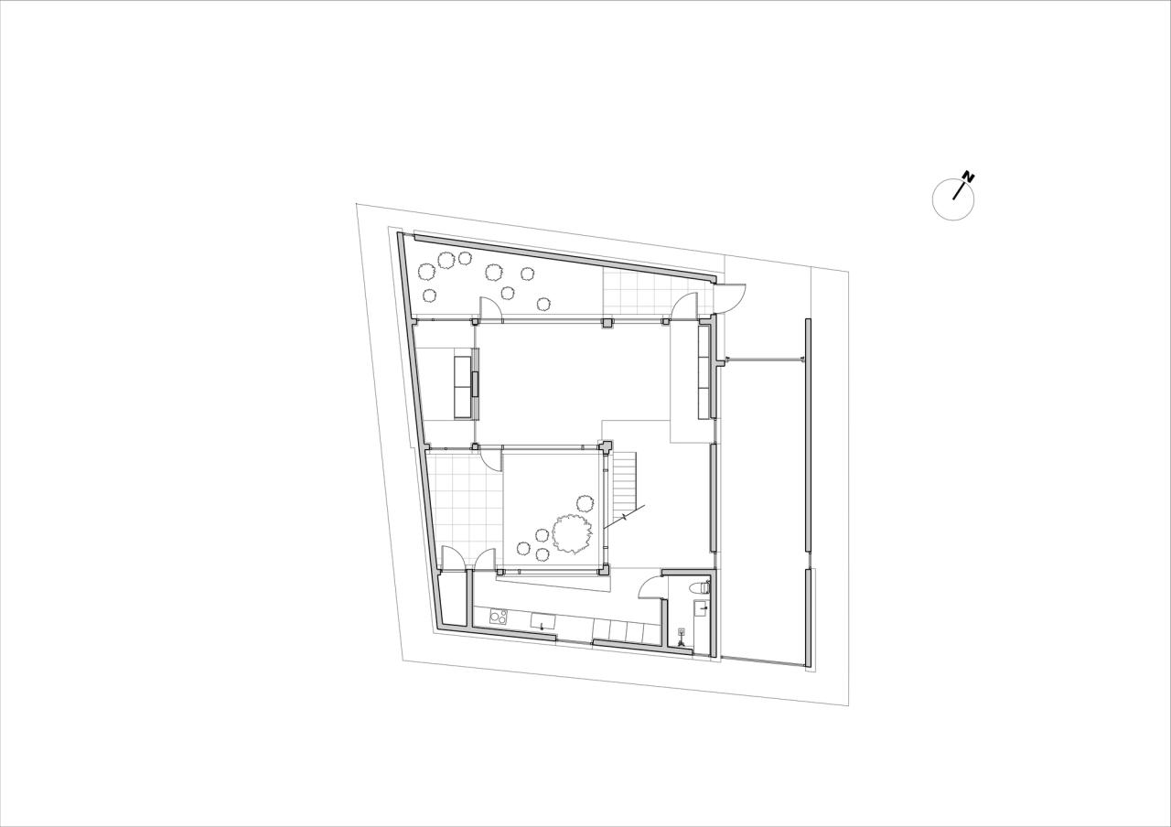 BIM建筑|扭曲营造空间,金属立面住宅 / Archirie BIM建筑|扭曲营造空间,金属立面住宅 / Archirie