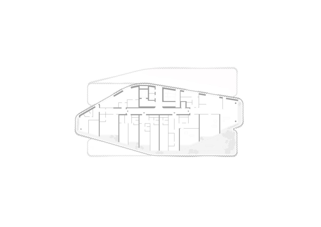 BIM建筑|RKM740“拉链” 塔楼 / J. Mayer H. Architects BIM建筑|RKM740“拉链” 塔楼 / J. Mayer H. Architects