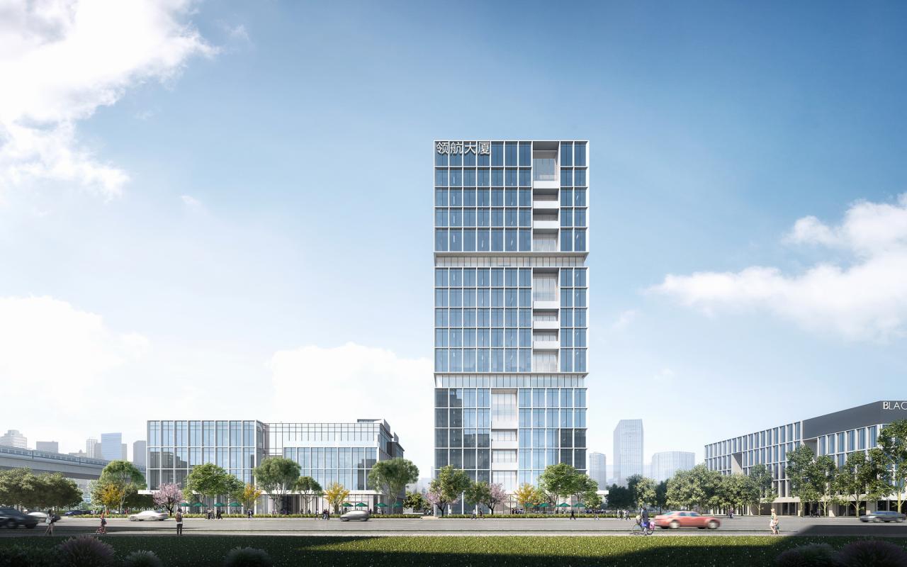 BIM建筑|常州高铁新城领航大厦 / 简和建筑 BIM建筑|常州高铁新城领航大厦 / 简和建筑
