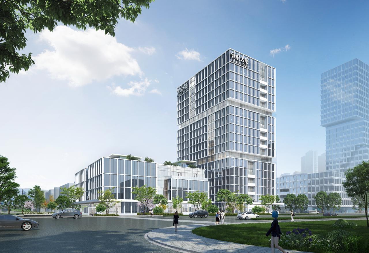 BIM建筑|常州高铁新城领航大厦 / 简和建筑 BIM建筑|常州高铁新城领航大厦 / 简和建筑