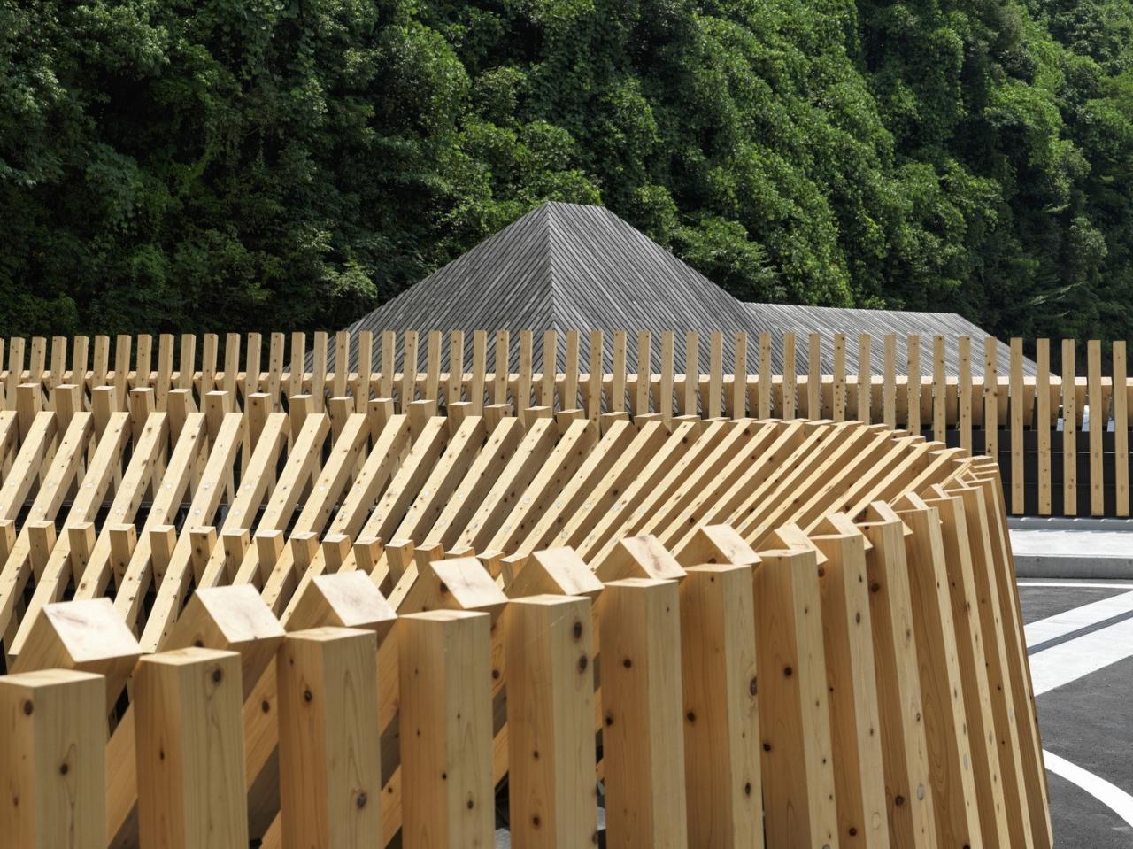 BIM建筑|传统木工技艺与现代计算科技相结合,久杉桥 / 隈研吾建筑都市设计事务所 BIM建筑|传统木工技艺与现代计算科技相结合,久杉桥 / 隈研吾建筑都市设计事务所