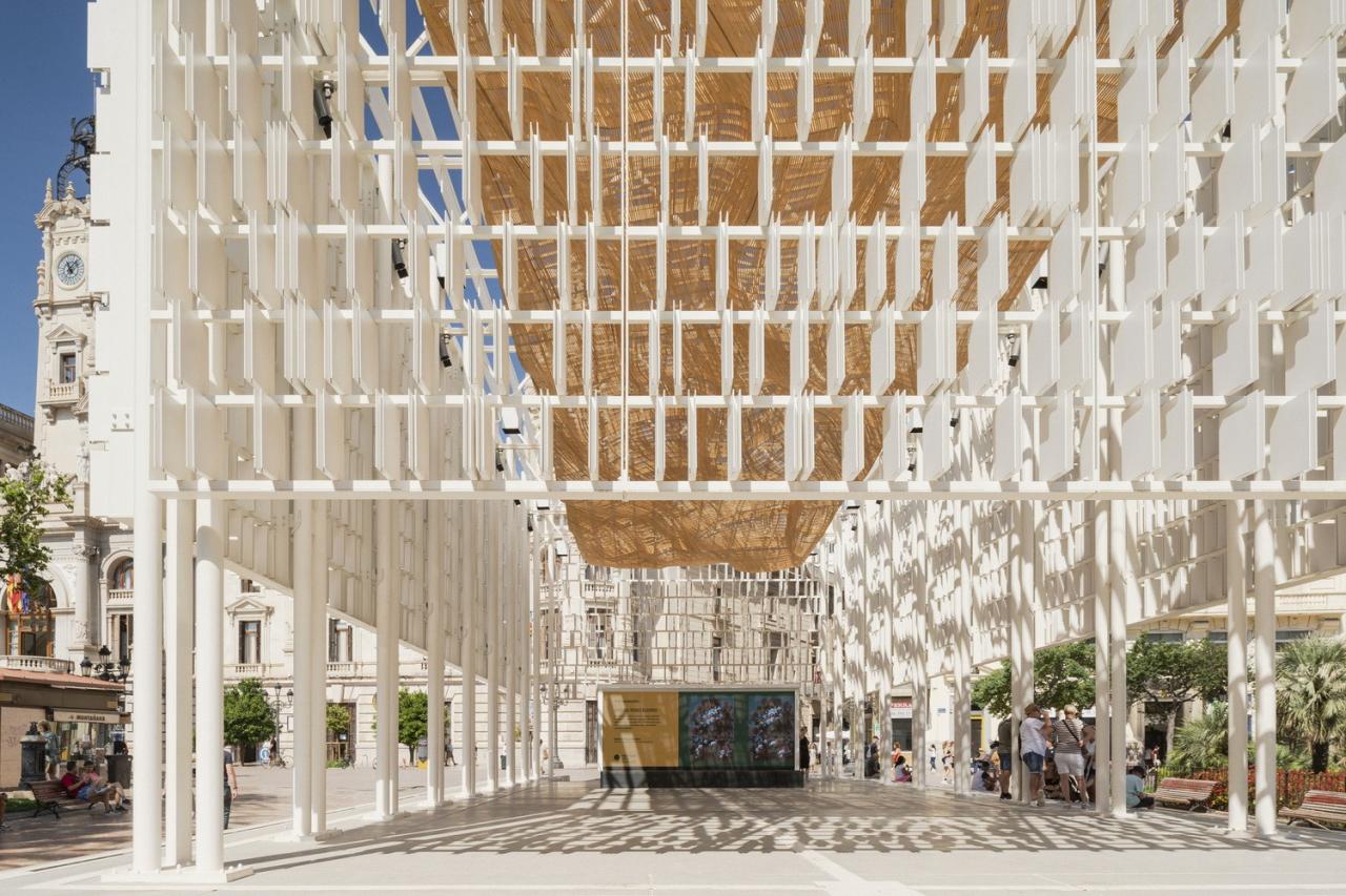 BIM建筑|可拆卸陶瓷结构,瓦伦西亚集市场馆 / Miguel Arraiz + Arqueha BIM建筑|可拆卸陶瓷结构,瓦伦西亚集市场馆 / Miguel Arraiz + Arqueha