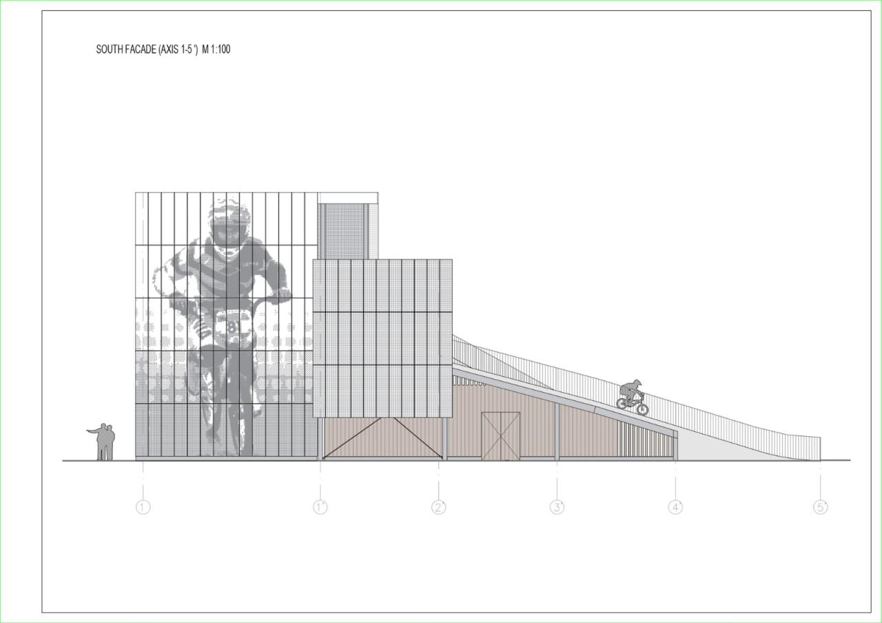 BIM建筑|奥运冠军 Maris Strombergs 的 BMX 赛道 / Balta Istaba BIM建筑|奥运冠军 Maris Strombergs 的 BMX 赛道 / Balta Istaba